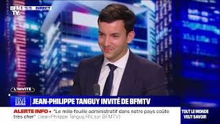 Nous souhaitons le respect de nos électeurs  JeanPhilippe Tanguy BFMTV [upl. by Haida]