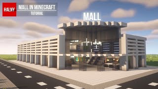 How to make a MALL in Minecraft [upl. by Nrubloc]