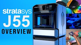 Stratasys J55 Polyjet 3D Printer Overview [upl. by Healey]