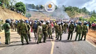 Chuka University MAANDAMANO Today in MeruNairobi Highway 😭😭😭😭 [upl. by Rhines]