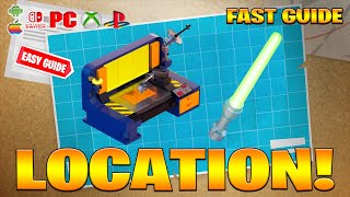 Where to find ALL LEGO Lightsaber Location in Fortnite How to Get LEGO Lightsaber Location [upl. by Reinhart]