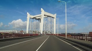 Dordrecht  Zwijndrecht Bridge Netherlands [upl. by Philps218]