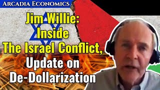 Jim Willie Inside The Israel Conflict Update on DeDollarization [upl. by Aiet]