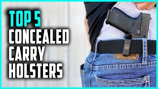 Top 5 Best Concealed Carry Holsters in 2023 [upl. by Eetnuahs]