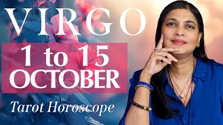 VIRGO Tarot reading from 1st to 15th October 2024 [upl. by Yob861]