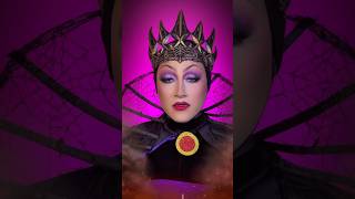 La Reina Malvada Parte 1 reinagrimhilde disney villanosdisney makeup evilqueen [upl. by Taddeusz]