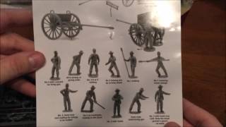 Unboxing ACW Artillery from Perry Miniatures [upl. by Atiuqal]