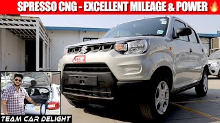 2021 Maruti Suzuki S Presso VXi CNG  Walkaround Review with On Road Price  Team Car Delight [upl. by Connolly]