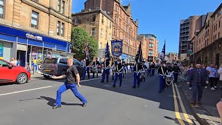 Camlachie Loyal star Flute Band  Apprentice Boys of Derry 1stJune 2024 [upl. by Arikaahs]