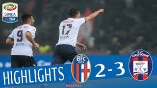 Bologna  Crotone 23  Highlights  Giornata 12  Serie A TIM 201718 [upl. by Fleischer497]