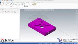 TUTORIAL MASTERCAM 2017  DYNAMIC CONTOUR [upl. by Chud]