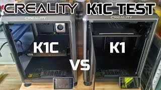 CREALITY K1C  TEST i Porównanie z K1 ze sklepu geekbuying [upl. by Bay]