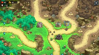 Kingdom Rush 5 Alliance  Ravaged Outskirts  Veteran [upl. by Pember]