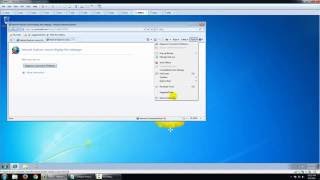 Configure Proxy Settings in Windows 7 [upl. by Kristofor]