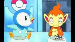 Piplup complains to Chimchar about stealing his food [upl. by Aihsel602]