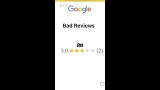 How to avoid bad reviews from your Google Listing shorts [upl. by Naujal68]