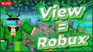 🔴PLS DONATE LIVE🔴 DONATING 20 ROBUX TO EVERYONE   FACE CAM [upl. by Anahsek]