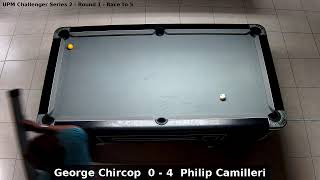 George Chircop vs Philip Camilleri  UPM Challenger Series 2  Round 1 [upl. by Mano93]