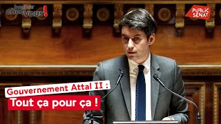 Gouvernement Attal II  Tout ça pour ça [upl. by Puduns]