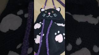 😻Bolso de GATO tejido a CROCHET 🐾 [upl. by Netsrek771]