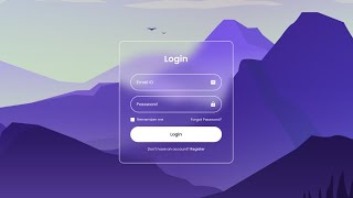 Login Page in HTML amp CSS  Login Form Template [upl. by Zaraf]