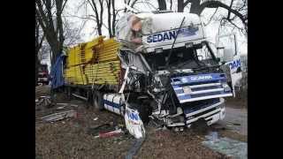 Tragiczne wypadki ciężarówek  ku przestrodze Crash truck [upl. by Nuj563]