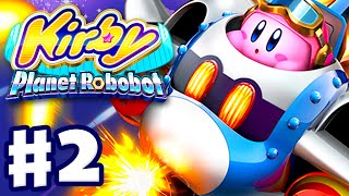 Kirby Planet Robobot 3DS  Final Boss Battle amp Ending [upl. by Anirbaz]