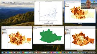 GeoDa Demo Scatter Plot [upl. by Crystie]