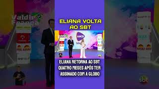 ELIANA VOLTA AO SBT [upl. by Ardnaid]