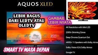 Rekomendasi XLED TV TERBAIK TH 2024 Sharp 4TC65FV1X UKURAN 65 INCH sharp review ledtv xled [upl. by Adnertal146]