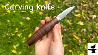 Making a wood carving knife [upl. by Ripp]