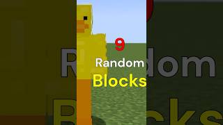 Minecraft but I build with random Blocks [upl. by Hna]