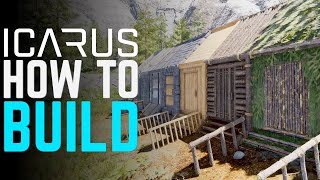 How to build  ICARUS Gameplay tips and tricks [upl. by Fatimah896]