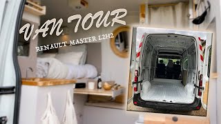 VAN TOUR l Visite de notre Renault Master L2H2 [upl. by Tolmann]