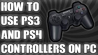 How To Use PS3 and PS4 Controllers on PC Wired and Wireless 2022 No MotionJoy Windows [upl. by Elberta905]