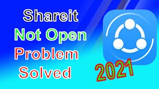 Shareit is not opening in windows Pc  How to Solve Share it Not Open Problem in Pc New 2021 trick [upl. by Adnorahc]