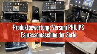 Review Versuni Philips 5400 Series Espresso Machine  Coffee Bean  LatteGo Milk Frother 12 Coffee [upl. by Odnamla]