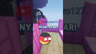 Resiko indo gak pakai peci 😱countryballs germany empire Chase polandball shorts [upl. by Ennirak]