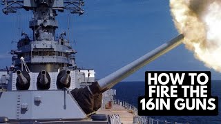 How To Fire The American Navy’s Largest Gun [upl. by Ardnatal]