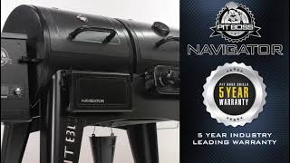 Pit Boss Navigator 1230 Gas amp Pellet Combination Grill [upl. by Elayor]