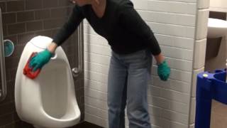 WASHROOM CLEANING TRAINING VIDEO [upl. by Onibla]