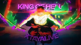 4K Zoro King of Hell  One Piece「AMVEdit [upl. by Eihtak]