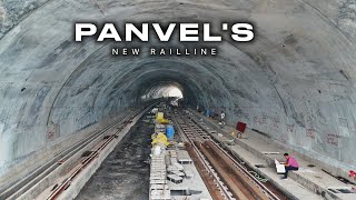 Panvel Karjat Rail Line  August  2024 Update  Panvel To Karjat New Rail Line Progress [upl. by Raymond]