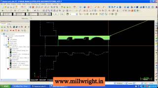 Mastercam x5 Lathe tutorial [upl. by Nea]