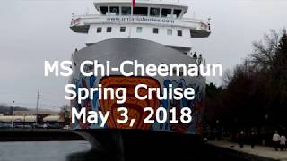 ChiCheemaun Spring Tour 2018 Owen Sound to Tobermory [upl. by Latsirhc]