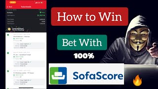 How to use SOFASCORE to win Bet everyday explained Soccer Prediction betway sofascore football [upl. by Torhert716]