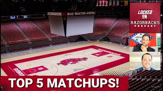 Arkansas Razorbacks Basketball Schedule Top 5 Games to Watch [upl. by Jeremias]