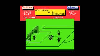 Emlyn Hughes International Soccer Gameplay SPECTRUM [upl. by Nashom]