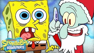 SpongeBobs BEST Holiday amp Winter Moments ❄️  45 Minute Compilation  SpongeBob [upl. by Casar313]