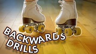 Backwards Drills  Improve Your Backwards Roller Skating NOW With These Important Drills [upl. by Lail117]